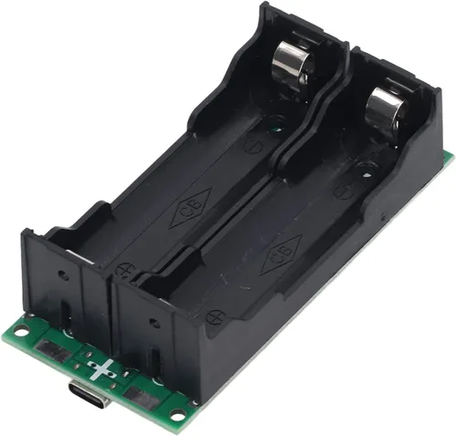 Vista 2 de Marhynchus Módulo de cargador de batería de litio 18650, 15 W 3 A de alta potencia UPS Módulo de carga de batería elevador (12 V)