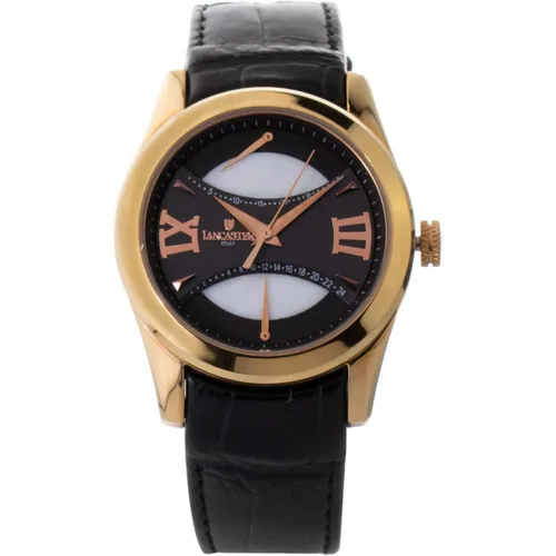 Vista 4 de Reloj Unisex Lancaster OL0613LRGNRNR Negro (Ø 40 mm)