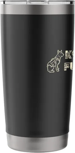 Vista 4 de Vaso aislado de acero inoxidable Furry Taser