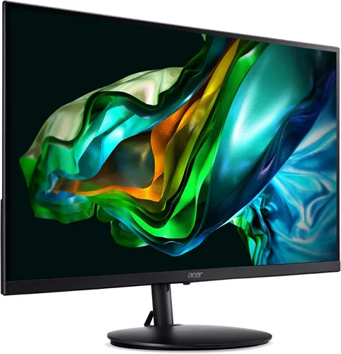 Vista 11 de acer SH242Y Ebmihux Monitor ultrafino de 23.8 pulgadas Full HD 1920 x 1080 para oficina en casa AMD FreeSync 1ms VRB 100Hz Zero Frame Altura
