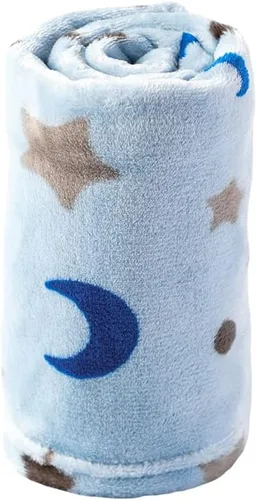 Vista 9 de Bunnikins & Clover Manta de Bebé de Franela de Felpa Ligera Súper Suave para Niños y Niñas, Manta de Lactancia de Forro Polar Floral para Niños