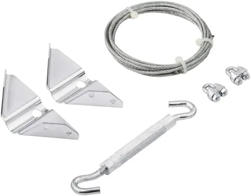Vista 3 de National Hardware N192-211 852 Kits de puerta anti-hundimiento en zinc, paquete de 1