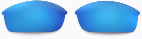 Vista 2 de Walleva Replacement Lenses And Rubber Kit For Oakley Flak Jacket Sunglasses - Multiple Options Available