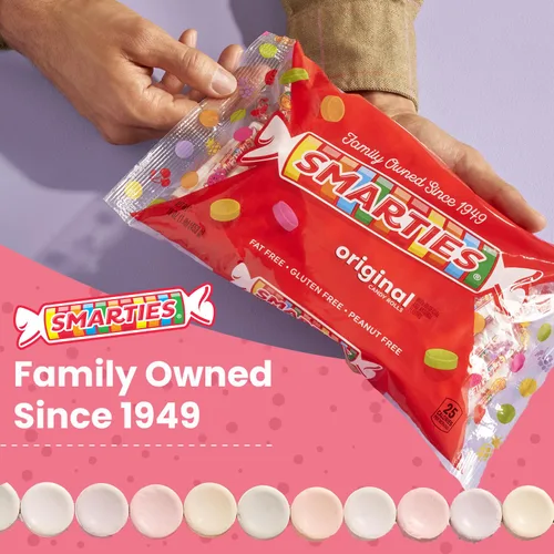 Vista 3 de Smarties - Rollos de caramelos, bolsa de 5 libras