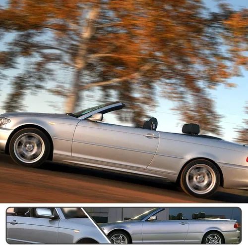 Vista 9 de 2 piezas de luces de señalización laterales intermitentes LED color ámbar para BMW Serie 3 E46 Coupé Convertible LCI 323Ci 325Ci 328Ci 330Ci Lente