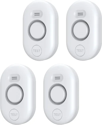 Vista 12 de Detector de fugas de agua Sensor de alarma: Monitor de inundación de agua en el hogar, Monitoreo inteligente de desbordamiento de fregadero Alerta