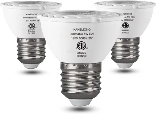 Vista 11 de PAR16 Bombillas LED regulables 5W cuello corto empotrable foco 2700K blanco cálido