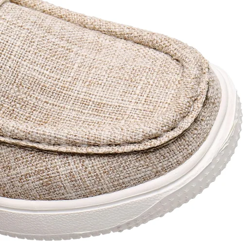 Vista 7 de Blikcon Zapatos náuticos casuales para niños y niñas, mocasines ligeros con cordones (bebéniño pequeñoniño grande)