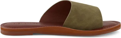 Vista 4 de CUSHIONAIRE Sandalia Carly Slide para mujer con espuma viscoelástica