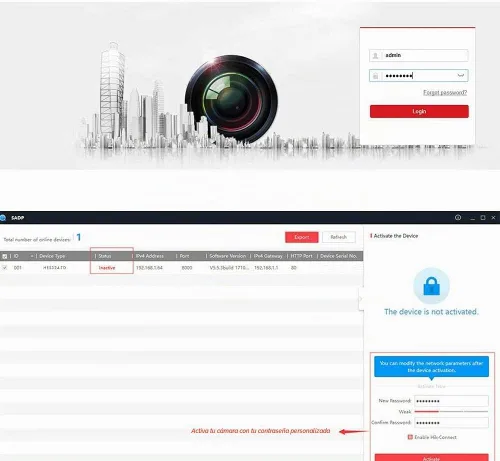 Vista 4 de Cámara IP de seguridad PoE Acusense de 6 MP, compatible con Hikvision DS-2CD2063G2-I visión nocturna Bullet IR resistente a la intemperie lente
