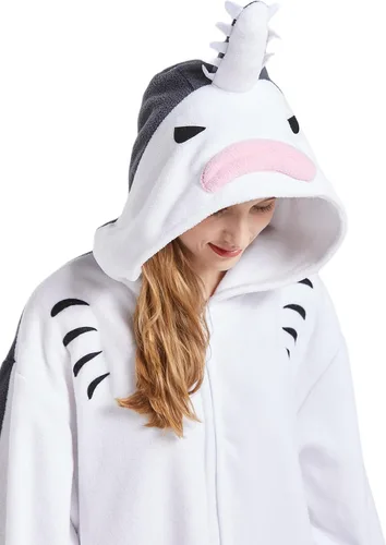 Vista 6 de SAMGU Unisex Adult Onesies Pajamas Halloween Christmas Cosplay Costumes One Piece Homewear Jumpsuit