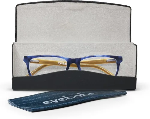 Vista 6 de eyebobs - Number Cruncher Gafas de lectura prémium para hombres y mujeres Marco rectangular