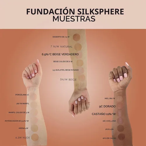 Vista 5 de TEMPTU SilkSphere - Base para aerógrafo de larga duración, cobertura media a completa, base de fórmula 4 en 1, imprimación, corrector y correcto