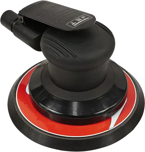 Vista 6 de JET Lijadora de palma orbital aleatoria neumática de 5 pulgadas, 12000 RPM (modelo JAT-730)