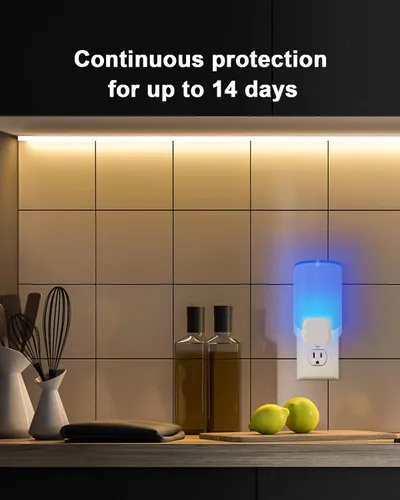 Vista 5 de Paquete de 6 Cartuchos de Repuesto Compatibles con Raid Plug-in Blue Light, Tarjetas de Pegamento de Repuesto para Stem Blue Light Enchufe de Pared