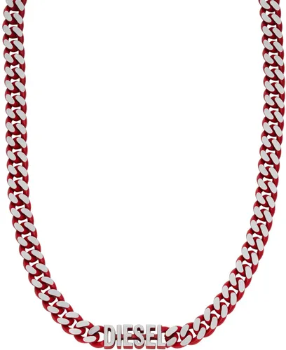 Vista 2 de Collar de Cadena de Acero Inoxidable Diesel para Hombre