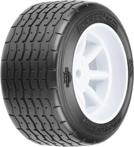 Vista 6 de PROTOform PRM1013918 - Neumático trasero VTA de 1.220 in, rueda negra montada