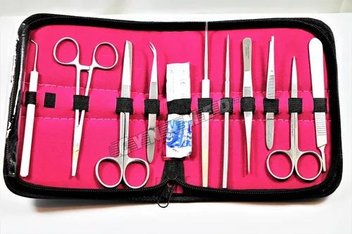 Vista 3 de KIT de disección de disección alemán 11PCS para anatomía biología estudiante maestro USO CYNAMED