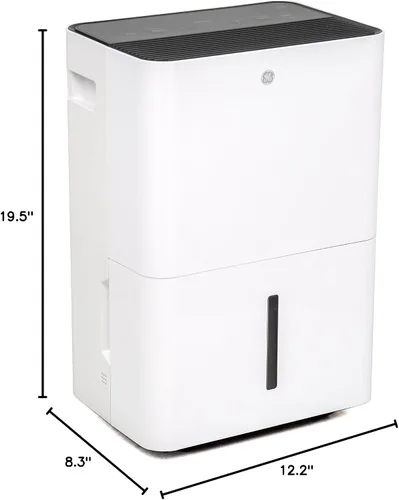 Vista 9 de GE Energy Star - Deshumidificador portátil para sótano, dormitorio, baño, armario o habitaciones pequeñas de hasta 1500 pies cuadrados, 22 pintas