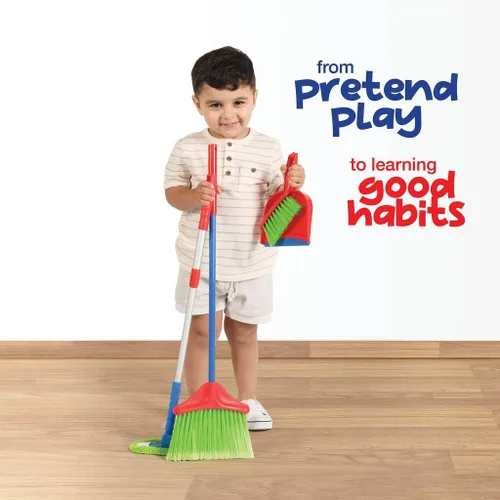 Vista 2 de Play22 Juego de limpieza para niños de 4 piezas - Juego de limpieza