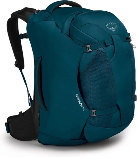 Vista 21 de Osprey Fairview 40L Mochila de viaje para mujer, color negro