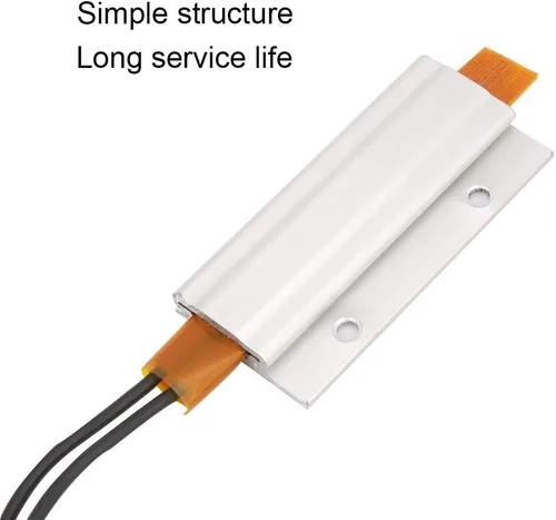 Vista 3 de Placa calefactora de aluminio de 2 piezas con elemento termostático de cerámica para control constante de temperatura en aplicaciones de bricolaje