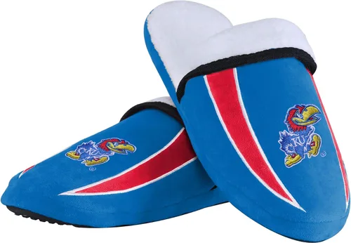 Vista 12 de FOCO mens NCAA College Team Logo Sherpa Moccasin Slippers
