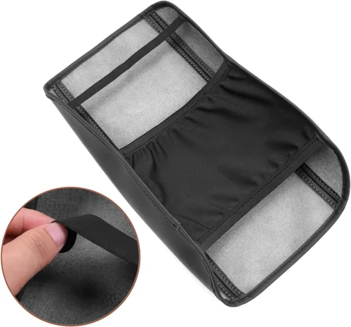 Vista 8 de SKTU Funda para reposabrazos de Jeep Cherokee 2026 + Cherokee (Base/Laredo/Limited/Overland) 2026, cubierta de consola central, accesorios para Jeep