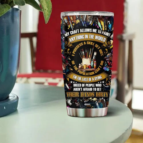 Vista 4 de Regalos personalizados para hombres, taza de viaje aislada de acero inoxidable de 20 onzas, taza de café, botella de agua, regalo para marido, hijo