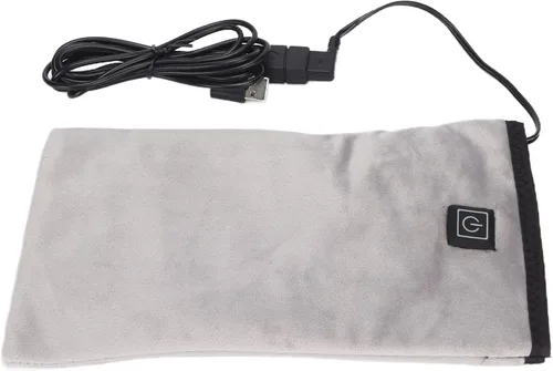 Vista 3 de Manoplas de calentamiento eléctricas, guantes de mano de belleza calentados con USB 3 ajustes, guantes de calentamiento eléctricos, guantes térmicos