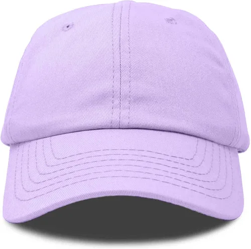 Vista 4 de DALIX Womens Cap Adjustable Hat 100% Cotton Black White Gold Lavender Blue Pink Lime Green Hot Pink