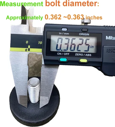Vista 2 de Niveladores de muebles de base de 1.5 pulgadas sin tuerca, paquete de 4, pie de ajuste resistente, patas ajustables de muebles de 1 pulgada