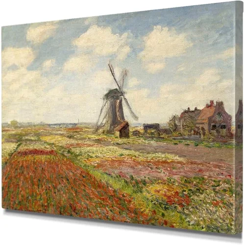 Vista 52 de IPIC - Reproducción artística de los lirios de agua de Claude Monet 1906, impresiones giclée coinciden con el marco dorado clásico, arte de pared