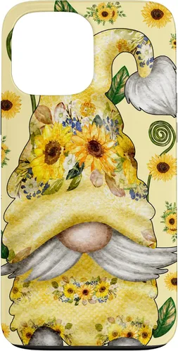 Vista 24 de Unique Sunflower Gnome for Spring and Summer Cute Pattern Case for iPhone 17