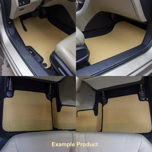 Vista 2 de Alfombrillas de auto de ajuste personalizado para todo tipo de clima para Mazda CX-3 2015-2023 - Aspecto elegante y ajuste de precisión (beige)