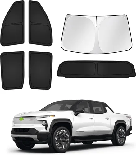 Vista 23 de Canvcle Parasol para parabrisas para Tesla modelo Y/3 2017-2025 2026 (compatible con modelos 2025 Y Juniper/2024 Modelo 3 Highland), parasol grueso