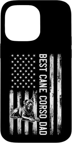 Vista 21 de Best Cane Corso Dad Patriotic Dog Lover Gift, Mastiff Case for iPhone 17