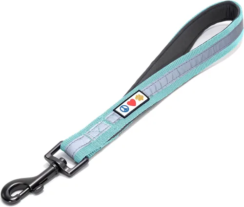 Vista 21 de Pawtitas Correa de perro de doble asa resistente para entrenamiento, correas sin tirones, ideal para perros medianos y grandes, ideal para caminar