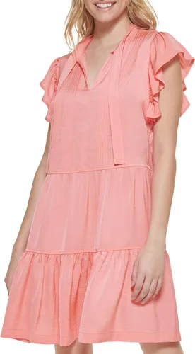Vista 4 de Tommy Hilfiger Vestido de día casual para mujer