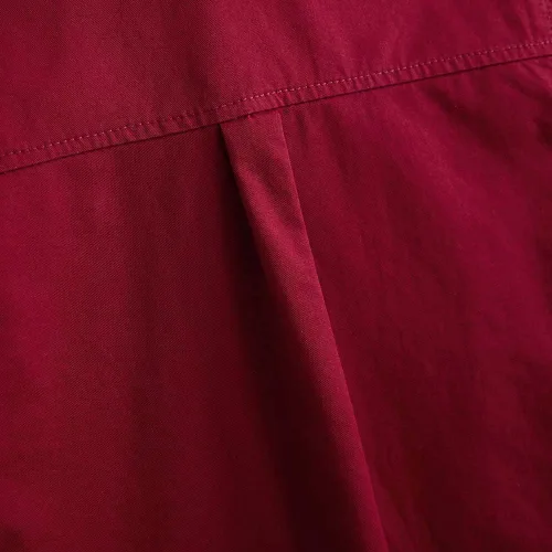 Vista 6 de Spring&Gege Camisas de vestir de manga corta para niños Uniforme formal tejido sólido