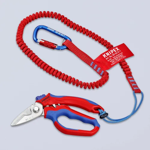 Vista 4 de KNIPEX Tools 95 05 20 US - Tijeras angulares para electricistas, 6-1/4 pulgadas y alicates TwinGrip