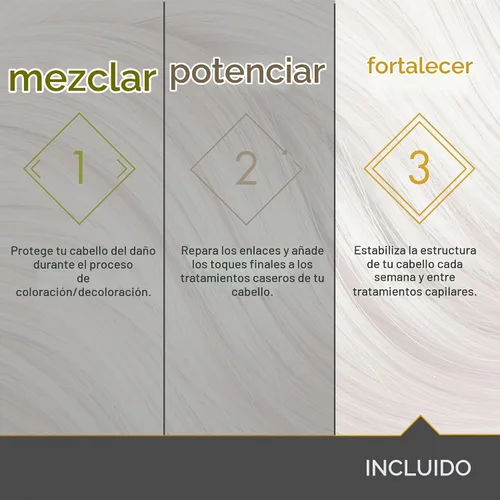 Vista 6 de Tratamiento nutritivo de mascarilla capilar pH Plex, fortalece el cabello entre la coloración y el blanqueo, resultados de calidad de salón en casa