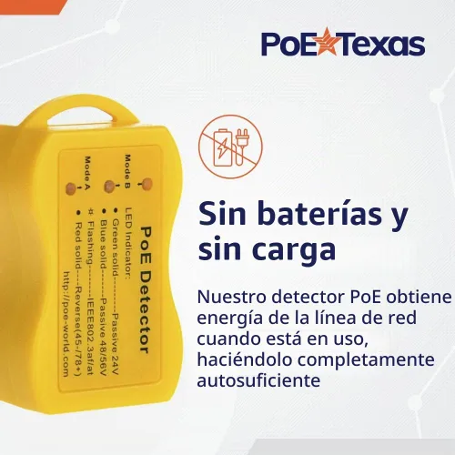 Vista 4 de Detector PoE