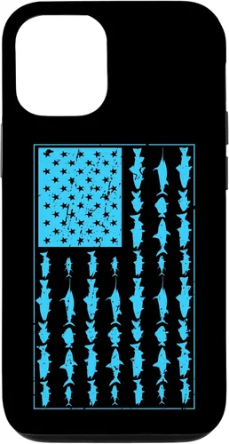 Vista 31 de Funda de regalo para iPhone 17 con bandera americana para hombre de agua salada de agua salada