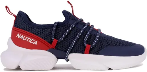 Vista 2 de Nautica - Tenis de deporte para mujer con agujetas, para correr, caminar, casuales.