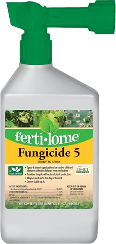 Vista 3 de Fertiloma (16112) Fungicida 5 Concentrado, Control de Enfermedades Vegetales y Bacterias, Listado OMRI (16 oz.)