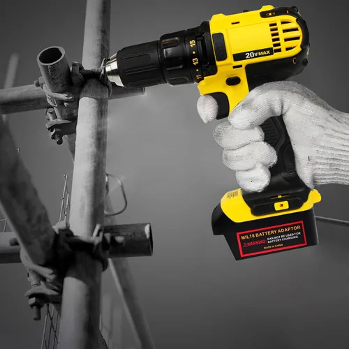 Vista 4 de Conversión de adaptador de batería para Milwaukee a Dewalt