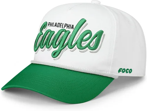 Vista 33 de FOCO Gorra con logotipo del equipo de la NFL para hombre con script Monty