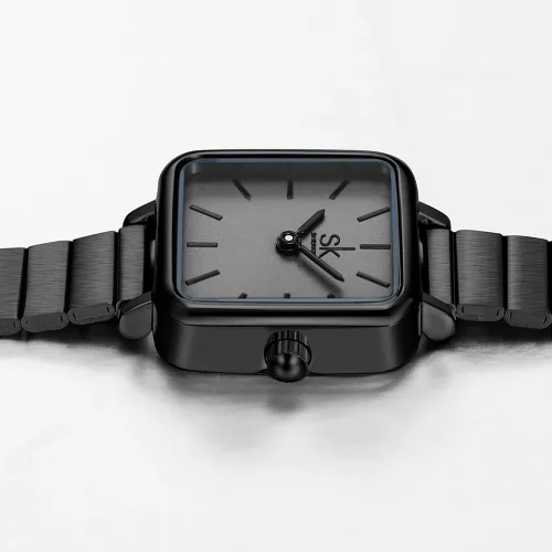 Vista 7 de SHENGKE SK Moda Moda Señoras Relojes Simplicidad Minimalista Cuadrado Relojes Mujer