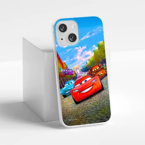 Vista 6 de ERT GROUP Funda de teléfono móvil para Xiaomi REDMI Note 10/10S original y con licencia oficial de Disney Pattern Cars 001 se adapta de forma óptima